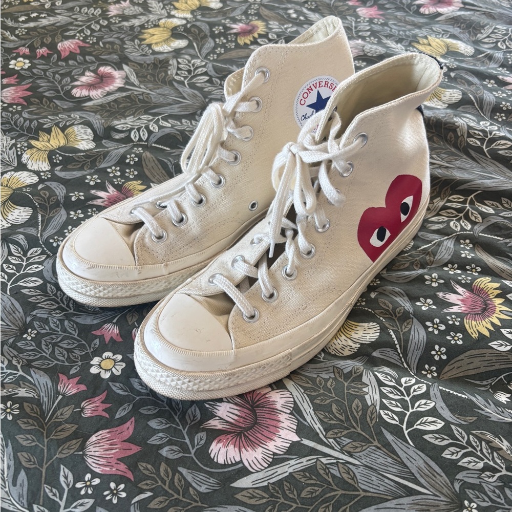 Converse X Comme des Garçons Play High-Top Sneakers
